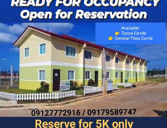 RFO TOWNHOUSE FOR SALE IN TANZA CAVITE