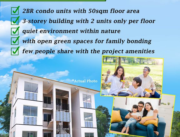 FOR SALE COMPLETE TYPE 2BR CONDO IN ANTIPOLO CITY