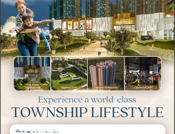 No Spot down payment Condominium unit for Sale studio in Pasig Cainta near Ortigas Eastwood Antipolo