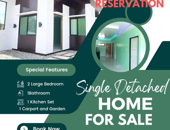 Promo 4999 RS Bungalow type 2 bedroom Single Attached For Sale in