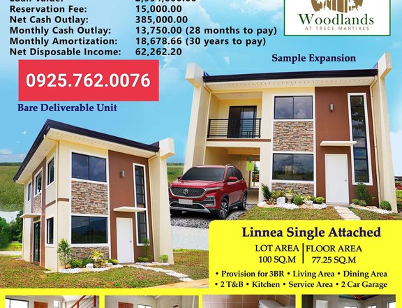 Pre selling 3 bedroom Single Attach house & lot for Sale thru PAGIBIG