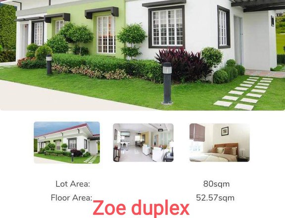 Zoe bungalow type duplex for sale in Dasmarinas, Cavite