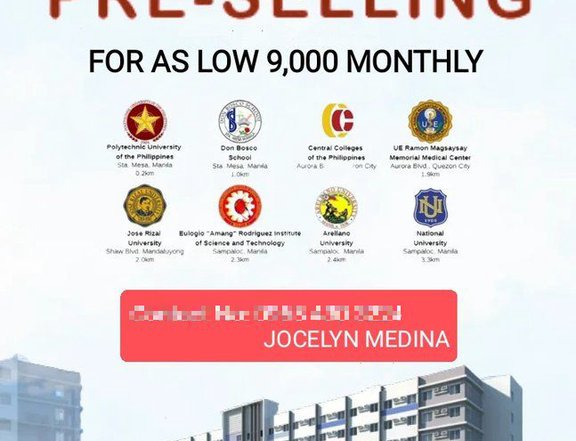 33.78 sqm 2-bedroom Condo For Sale in Manila Metro Manila