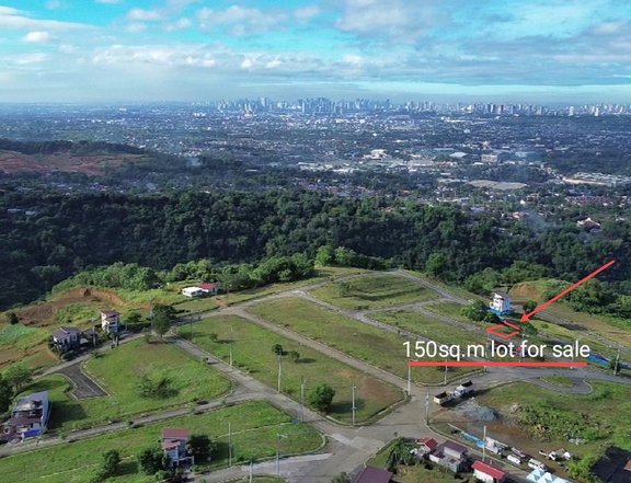 Overlooking Lot For Sale in San Mateo Rizal