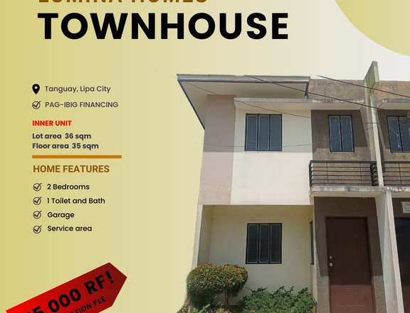 Pre-selling 7k DP! 2-bedroom Townhouse For Sale in Lipa Batangas