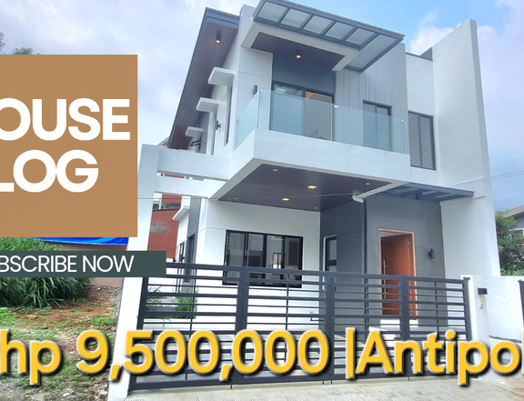 3-bedroom Single Attached House For Sale in Antipolo City