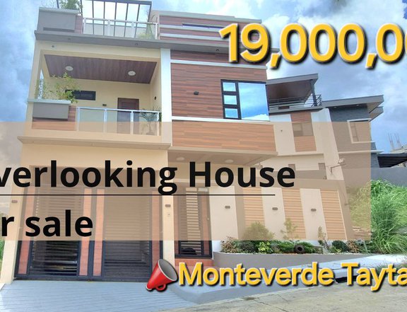 3-bedroom Overlooking Single Attached House For Sale in Taytay Rizal