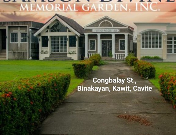Memorial Lot For Sale in Samson Divine Memorial Garden Kawit Cavite