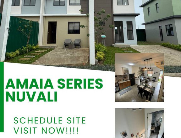 3-bedroom Townhouse Preselling in Amaia Series Nuvali Calamba Laguna