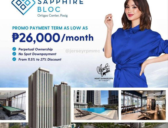 1 Bedroom Sapphire Bloc Condominium