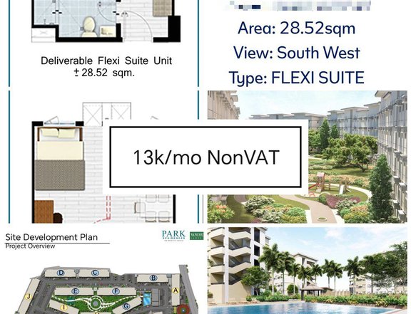 28.00 sqm 1-bedroom Condo For Sale in Santa Rosa Laguna