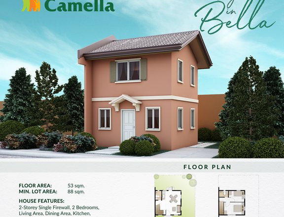 BELLA  2-bedroom Single Attached House For Sale in Bulakan Bulacan