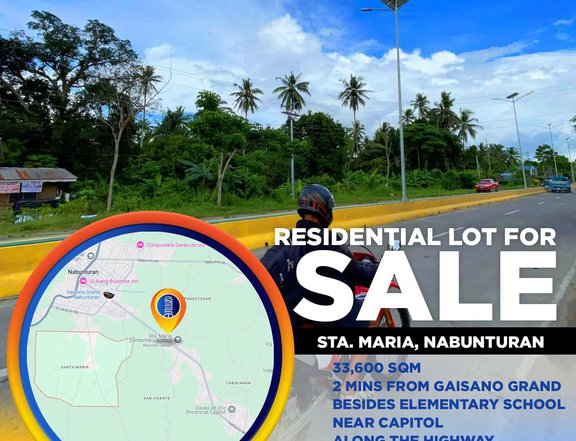 3.36 hectares Residential Farm For Sale in Nabunturan Davao De Oro Compostela Valley