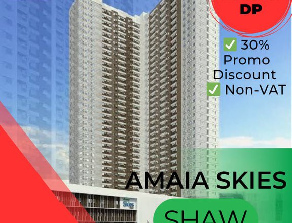 32SQM 1BEDROOM RESIDENTIAL CONDO FOR SALE UPTO 30% DISCOUNT NON-VAT IN METRO MANILA MANDALUYONG SHAW