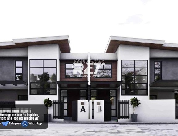 4 Bedrooms Duplex House for Rent in Angeles Pampanga