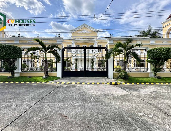 Mansion for sale inside a secured subdivision in Angeles City