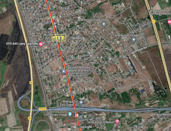 FOR SALE COMMERCIAL PROPERTY IN MABALACAT PAMPANGA ALONG MAC ARTHUR HIGHWAY NEAR MABIGA EXIT AND SM