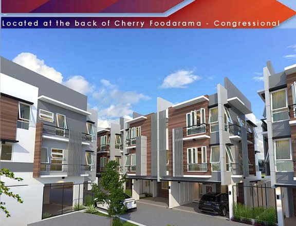 3-bedroom Townhouse Ready For Occupancy For Sale in Quezon City / MM