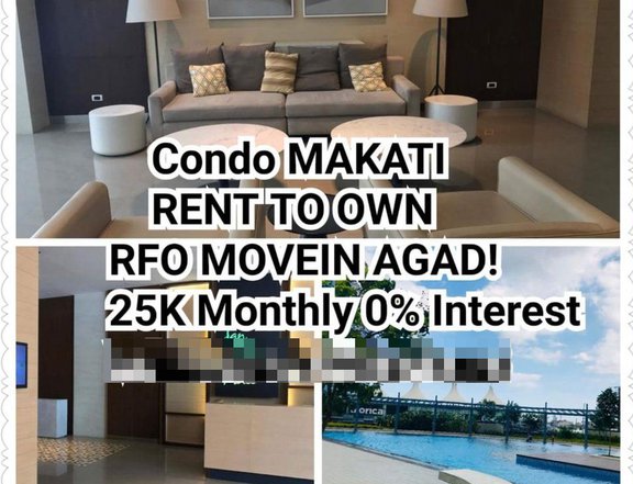 FAST MAKATI 1BR 400k DP MOVEIN RENT TO OWN SAN LORENZO PLACE CONDO MRT