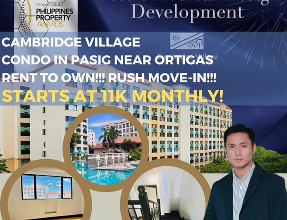 Ready For Occupancy 90.00 sqm 3-bedroom loft-Type Residential Condo For Sale in Ortigas Pasig