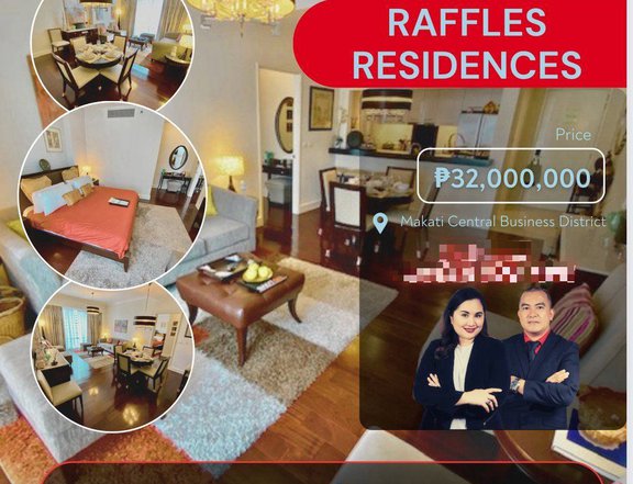 FOR SALE 1 Bedroom Grand Suite at RAFFLES RESIDENCES Makati