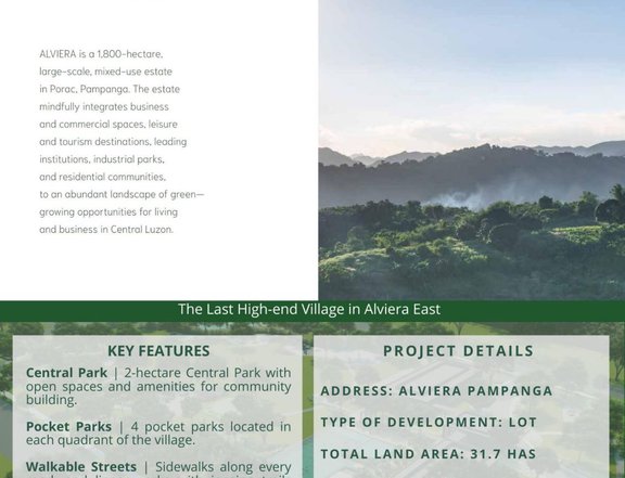 270 sqm Residential Lot For Sale in Alviera Pampanga