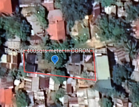 400 sqm Commercial Lot For Sale in Coron Town