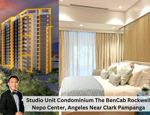 Studio Unit Condominium The BenCab Rockwell Nepo Center Angeles near Clark Pampanga