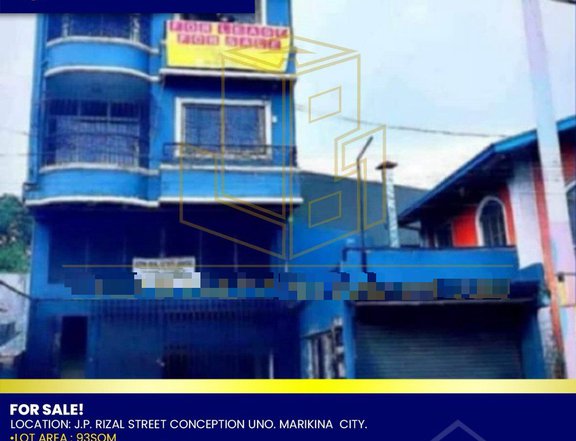 Pre-Owned Building For Sale in JP Rizal St. Marikina