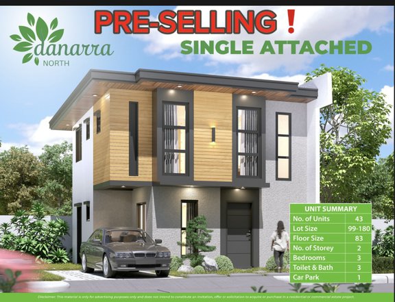 3-Bedroom Single Attached Housr for Sales In Monglanilla, Cebu City