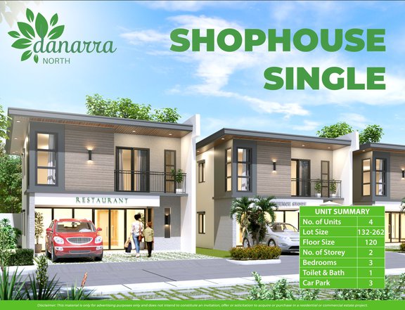 Shophouse-Single For Sale in Dannara North, Lilo-an Cebu