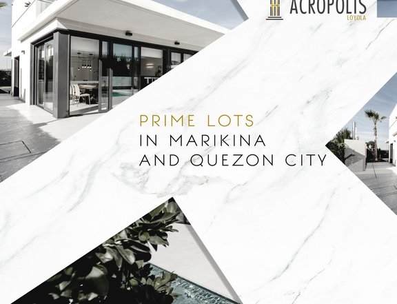 Acropolis Loyola Quezon City and Marikina lot for sale near Ayala Heights Capitol Hills