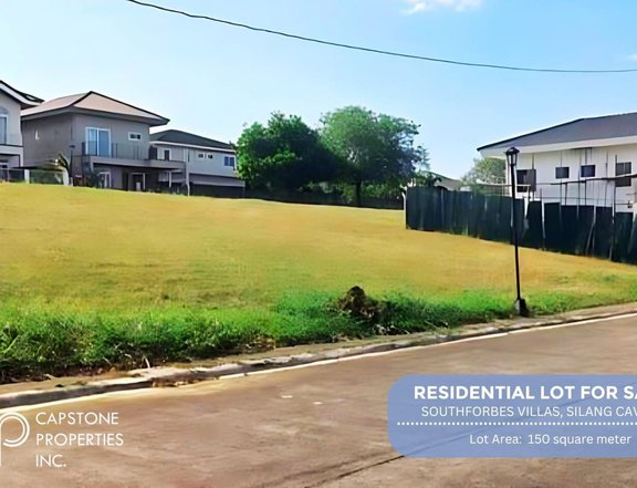 FOR SALE: Vacant Lot in Southforbes Villas, Silang, Cavite