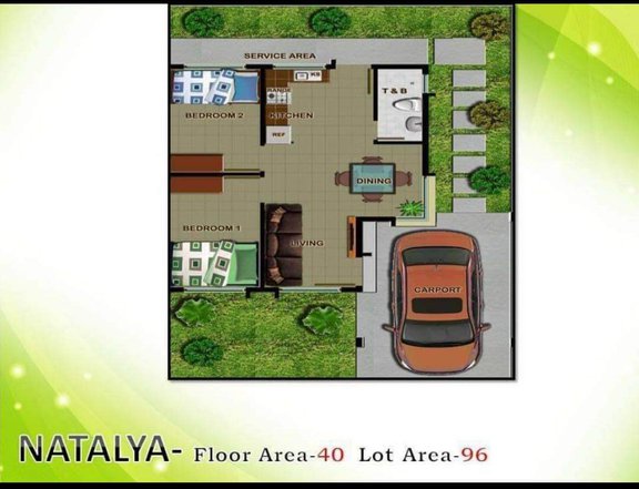 Natalya-Core (2-bedroom Single Attached House for Sale in CSFP