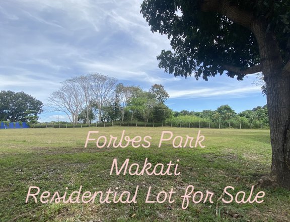1,990 sqm Residential Lot For Sale Facing Northeast in Forbes Park South Makati City