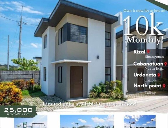 AYALA LAND AMAIA LAND CABANATUAN NUEVA ECIJA HOUSE AND LOT FOR SALE READY FOR OCCUPANCY