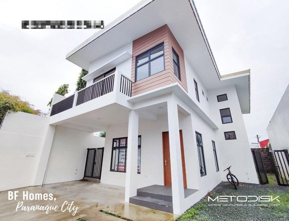BF Homes Paranaque 4BR Single Attached House and Lot For Sale