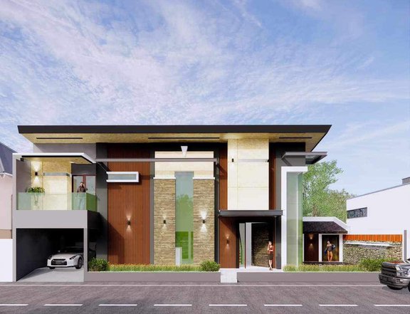 Contemporary Two Storey House for Sale in Secured Subdivision Pampanga