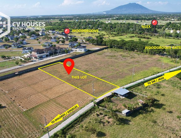 RESIDENTIAL LOT FOR SALE BESIDE WOODGROVE AND NEAR SM PAMPANGA