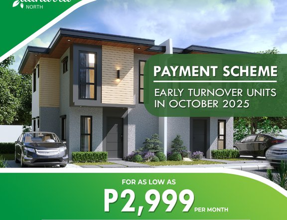 Pre-sell (Promo) 3 BR Duplex House for sale in Minglanilla Cebu