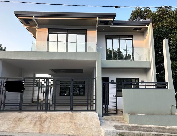 Ready For Occupancy 4-bedroom Single Attached House For Sale near Vista Mall, Antipolo City