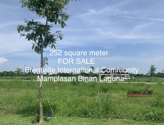 Brentville 252 sqm Residential Lot For Sale in Binan Laguna