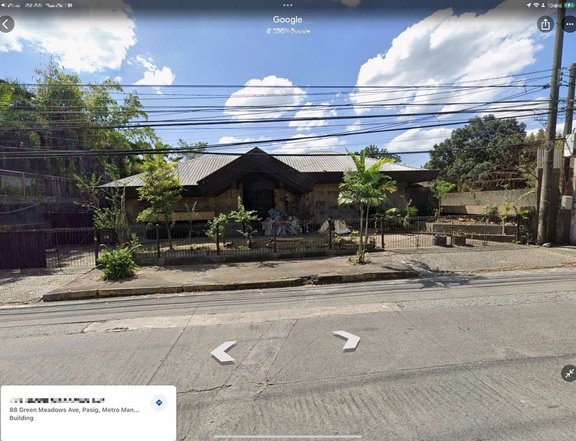 Commercial House and Lot at Green Meadows Pasig , Quezon City