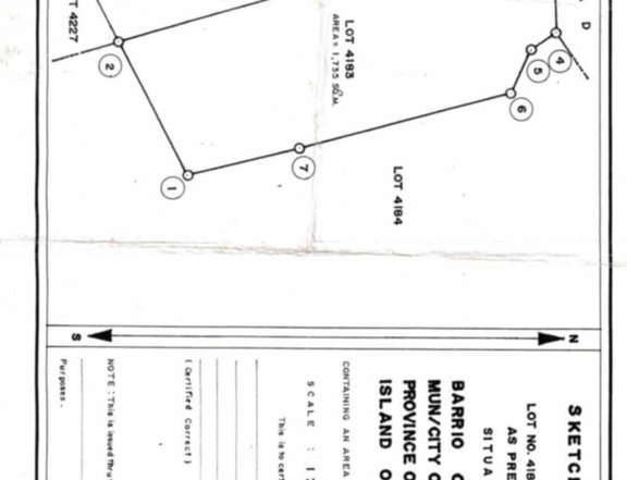 2,000 Php per sqm Lot For Sale in Valencia