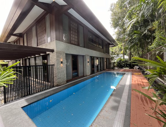 Classic Modern House for Lease in Ayala Alabang Village