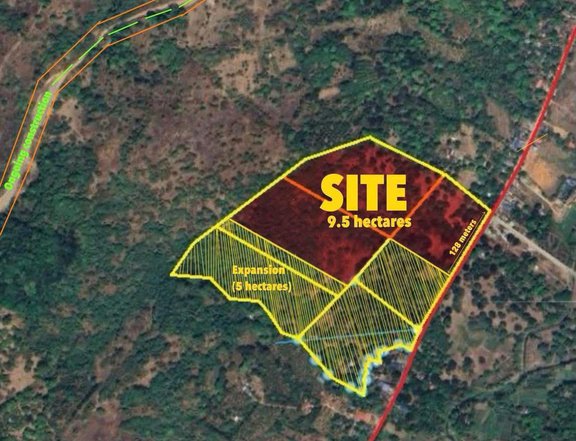 FOR SALE RAWLAND IN BATAAN NEAR THE NEW HERMOSA  SUBIC CONNECTOR BY-PASS ROAD