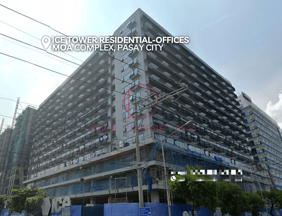 FOR SALE / ASSUME BALANCE |1BR Unit Ice Tower Residential-Offices in MOA Complex, Pasay | P2.5M