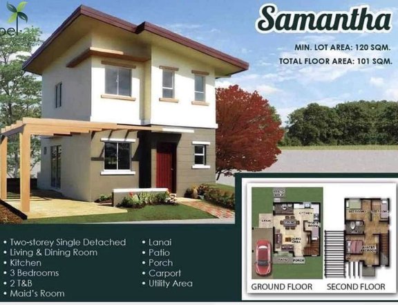 BelAir Residences 3 BR Single Detached House for Sale in Lipa Batangas