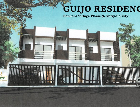 4-bedroom Townhouse For Sale in Bankers Village,Antipolo Rizal