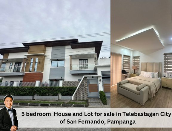 5 bedroom for sale in Telebastagan City Of San Fernando, Pampanga